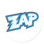 Zap Cartoon Splat Bang stickers