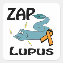 ZAP Lupus (orange) Stickers