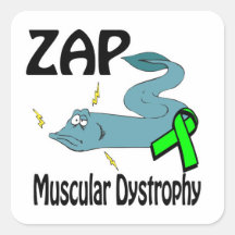 ZAP Muscular Dystrophy Sticker
