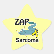 ZAP Sarcoma Star Stickers