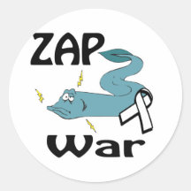 ZAP War Sticker