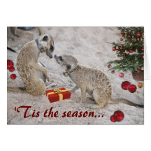 Zaphod and Monkulus Season's Greetings - Card