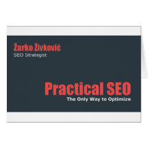 Zarko Zivkovic - Practical SEO Greeting Card
