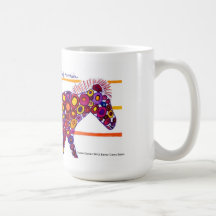 Zavier Red Camo Zebra Mug