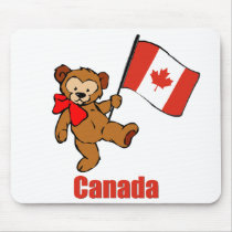 zaz bear canada mousepads