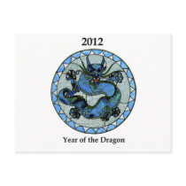 Zazzle 2012 Dragon Postcards