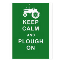 zazzle keep calm plough.jpg post card