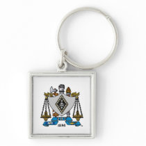 ZBT Crest Colour Keychain
