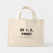 ZE 1, 2, FREE! Bag