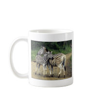 zebra and Baby Coffee Mug