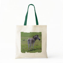 Zebra Attitude Small Tote Bag