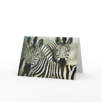 "Zebra Buddies" Cards
