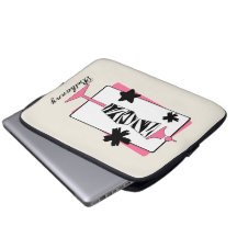 Zebra Dress Form Mannequin Electronics Bag Laptop Computer Sleeve