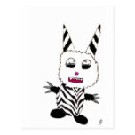 Zebra gremlin post cards