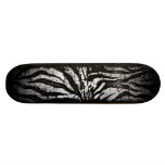 Zebra Grunge Skateboard Deck