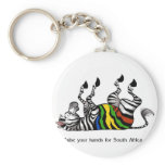 Zebra hands, raise your hands as zebra to support keychains