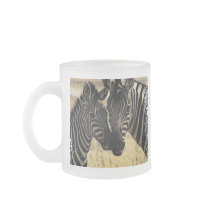 ZEBRA LOVE COFFEE MUGS