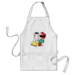 Zebra Love to Read Tshirts and Gifts Aprons