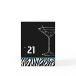 zebra martini birthday
