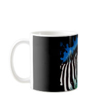 zebra coffee mug