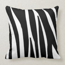 Zebra Pattern Pillow pillows