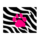 Zebra Paw Print t-shirts