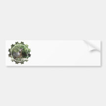 Zebra Photo Design Bumper Sticker