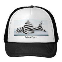 Zebra Pleco Trucker Hat