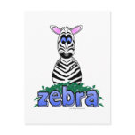 ZEBRA postcards
