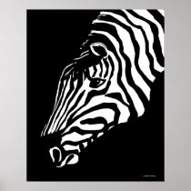 Zebra Poster Art