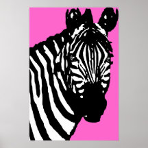 zebra. print