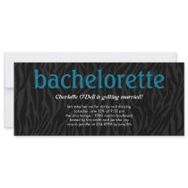 zebra print bachelorette
