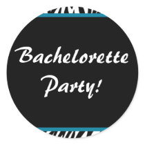 zebra print bachelorette