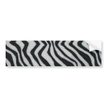 Zebra Print bumper stickers