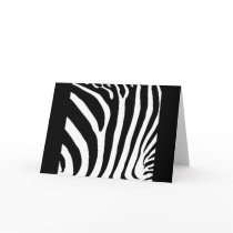 ZEBRA PRINT GREETING CARDS