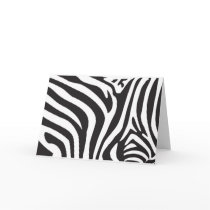 Zebra Print Cards