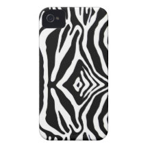 Zebra Print Iphone4s case Case-Mate iPhone 4 Cases