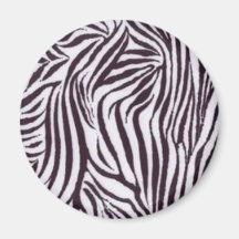 Zebra Print Magnets