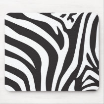 Zebra Print Mousepad