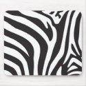 Zebra Print mousepads