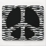 ZEBRA PRINT PEACE SIGN