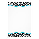 Zebra Print Stationery