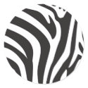 Zebra Print stickers