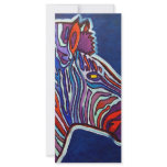 Zebra Rainbow by Piliero rack cards