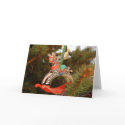 Zebra Rocking Horse cards