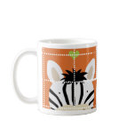 Zebra Stamp mugs