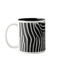 Zebra Stripe Pattern Coffee Mug