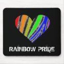 ZEBRA STRIPE RAINBOW PRIDE mousepads