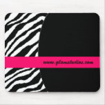Zebra Striped Mousepad
