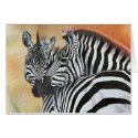 "Zebra Sunset" cards